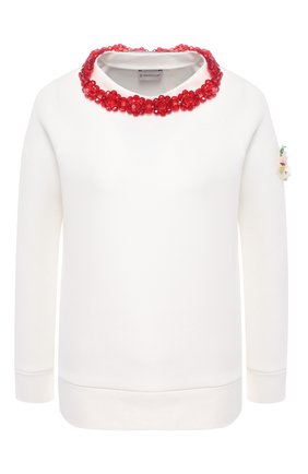 Хлопковый пуловер Moncler Simone Rocha | Фото №1 Хлопковый пуловер Moncler Simone Rocha | Фото №1
