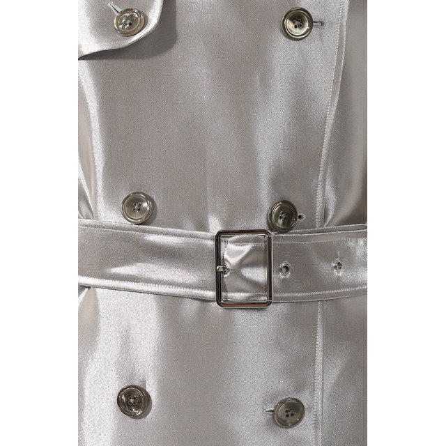 фото Двубортное пальто из смеси вискозы и шелка с поясом ralph lauren