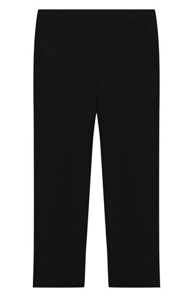 Детские брюки из вискозы TWINSET черного цвета по цене 6265 руб., арт. GA82F1/6A-10A | Фото 2 Детские брюки из вискозы TWINSET черного цвета, арт. GA82F1/6A-10A | Фото 2
