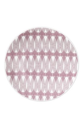 Пирожковая тарелка mood nomade CHRISTOFLE бордового цвета, арт. 07685140 | Фото 1 (Статус проверки: Проверена категория; Ограничения доставки: fragile-2)