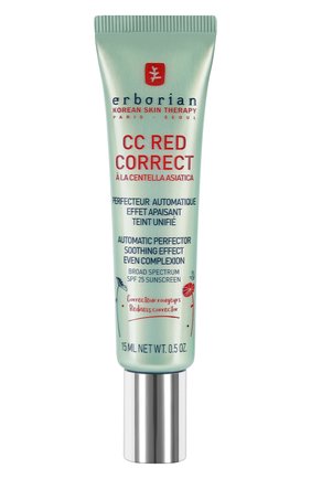 Корректирующий крем для лица cc red correct (15ml) ERBORIAN бесцветного цвета по цене 1890 руб., арт. 783780 | Фото 1 Корректирующий крем для лица cc red correct (15ml) ERBORIAN бесцветного цвета, арт. 783780 | Фото 1 (Статус проверки: Проверена категория)