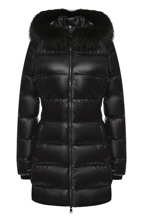 Женский стеганый пуховик с капюшоном DOLCE & GABBANA черного цвета по цене 309000 руб., арт. I9314W/FUMQ4 | Фото 1 Женский стеганый пуховик с капюшоном DOLCE & GABBANA черного цвета, арт. I9314W/FUMQ4 | Фото 1 (Статус проверки: Проверена категория, Проверено; Длина (верхняя одежда): До середины бедра; Материал утеплителя: Пух и перо; Материал подклада: Синтетический материал; Рукава: Длинные; Кросс-КТ: Пуховик; Материал внешний: Синтетический материал)
