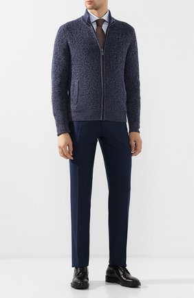 Мужская хлопковая сорочка с воротником кент ZEGNA COUTURE светло-голубого цвета по цене 39750 руб., арт. 402028/9NS0RI | Фото 2 Мужская хлопковая сорочка с воротником кент ZEGNA COUTURE светло-голубого цвета, арт. 402028/9NS0RI | Фото 2