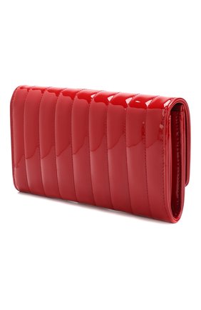 Лакированный кошелек Vicky Saint Laurent, красного цвета, арт. 539972/0UF11 в ЦУМ | Фото №2 Лакированный кошелек Vicky Saint Laurent красного цвета | Фото №2