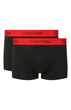 Мужские комплект из двух хлопковых боксеров CALVIN KLEIN черного цвета по цене 4750 руб., арт. NB1463A | Фото 1 Мужские комплект из двух хлопковых боксеров CALVIN KLEIN черного цвета, арт. NB1463A | Фото 1