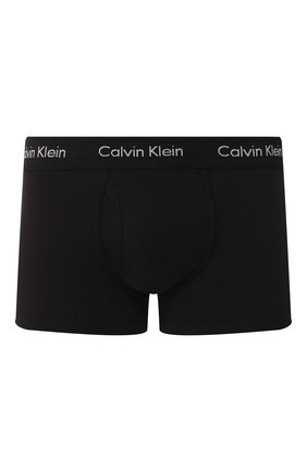 Мужские хлопковые боксеры с широкой резинкой CALVIN KLEIN черного цвета по цене 2780 руб., арт. U6411A | Фото 1 Мужские хлопковые боксеры с широкой резинкой CALVIN KLEIN черного цвета, арт. U6411A | Фото 1