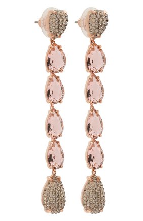 Женские серьги mix SWAROVSKI розового цвета по цене 9780 руб., арт. 5427953 | Фото 3 Женские серьги mix SWAROVSKI розового цвета, арт. 5427953 | Фото 3