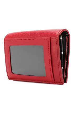 Кожаный кошелек на кнопке Kate Spade New York, красного цвета, арт. PWRU6407 в ЦУМ | Фото №2 Кожаный кошелек на кнопке Kate Spade New York красного цвета | Фото №2
