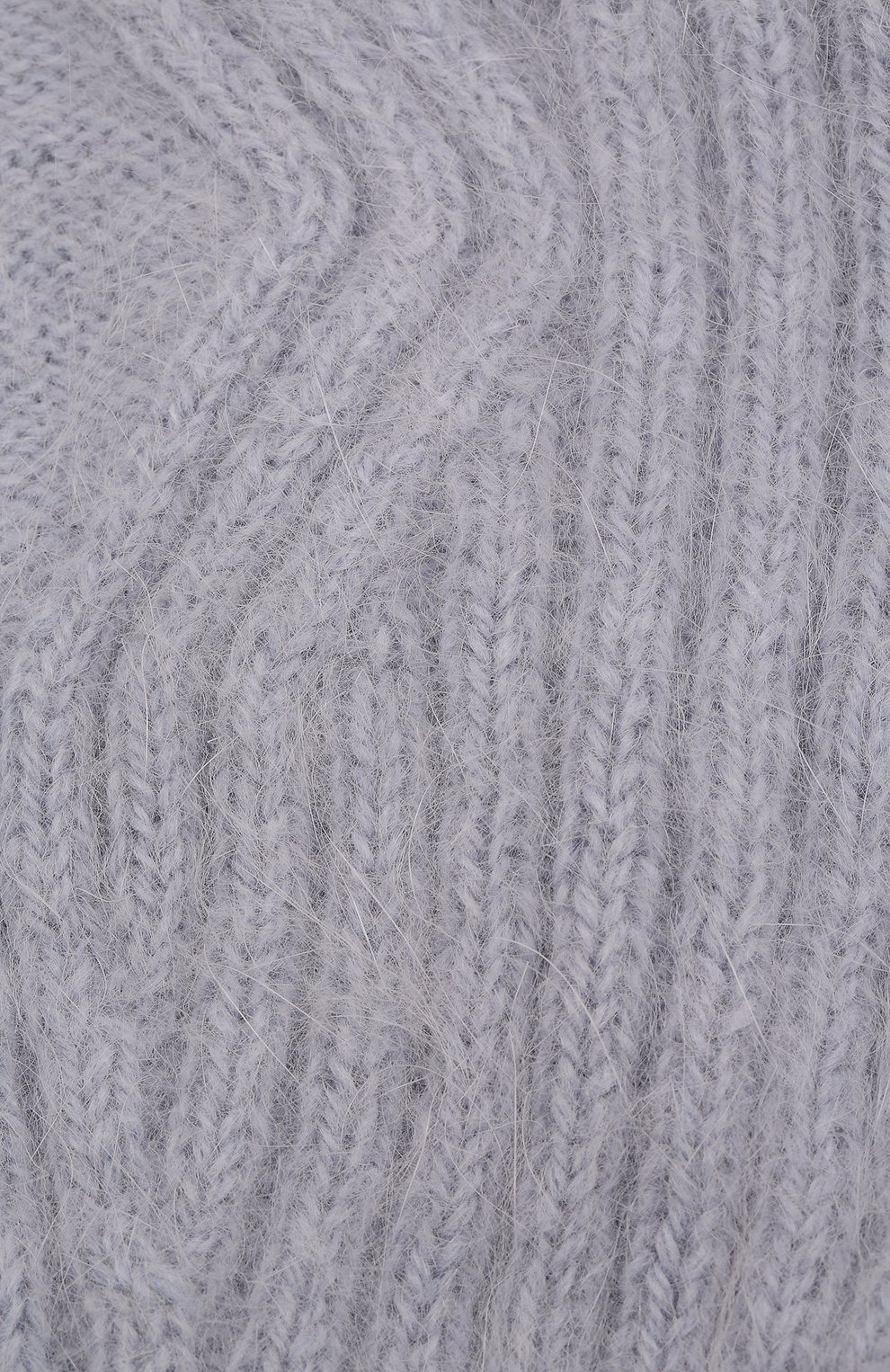 Женская шерстяная шапка naomi  CANOE светло-голубого цвета, арт. 4702844 | Фото 3 (Материал: Текстиль, Шерсть; Статус проверки: Проверено, Проверена категория)