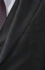 Мужской шерстяной костюм-тройка ZILLI серого цвета, арт. N22Z+005/46530 | Фото 8 (Материал внешний: Шерсть; Рукава: Длинные; Костюмы М: Однобортный, Костюм-тройка; Стили: Классический)
