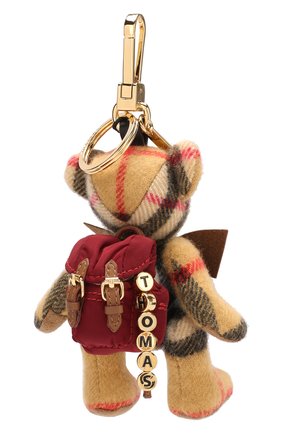 Брелок Thomas Bear из кашемира в клетку Vintage Check | Фото №2 Брелок Thomas Bear из кашемира в клетку Vintage Check | Фото №2