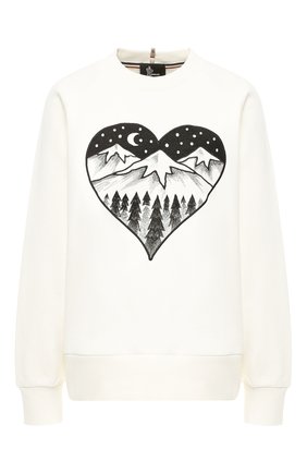 Хлопковый пуловер Moncler Grenoble | Фото №1 Хлопковый пуловер Moncler Grenoble | Фото №1