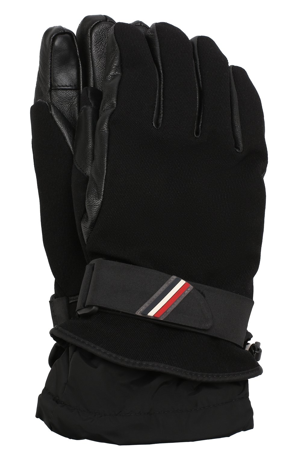 Мужские утепленные перчатки MONCLER GRENOBLE черного цвета, арт. D2-097-00524-00-53063 | Фото 1