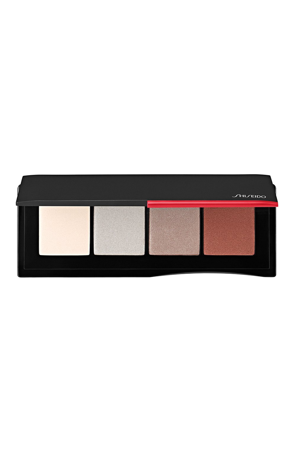 Женские тени для век essentialist, 02 platinum street metals SHISEIDO бесцветного цвета, арт. 14739SH | Фото 1