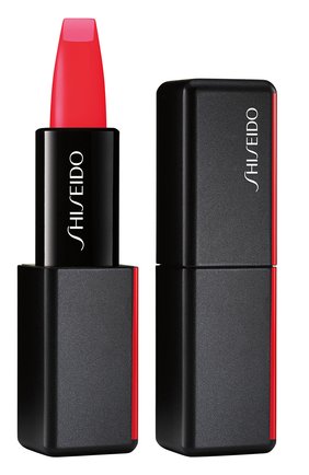 Женская матовая помада для губ modernmatte, 513 shock wave SHISEIDO бесцветного цвета по цене 2450 руб., арт. 14789SH | Фото 1 Женская матовая помада для губ modernmatte, 513 shock wave SHISEIDO бесцветного цвета, арт. 14789SH | Фото 1