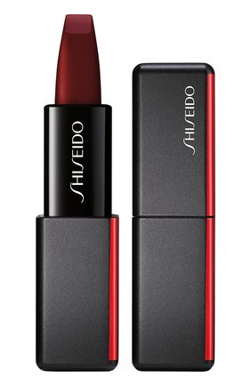 Женская матовая помада для губ modernmatte, 522 velvet rope SHISEIDO бесцветного цвета по цене 2450 руб., арт. 14798SH | Фото 1 Женская матовая помада для губ modernmatte, 522 velvet rope SHISEIDO бесцветного цвета, арт. 14798SH | Фото 1