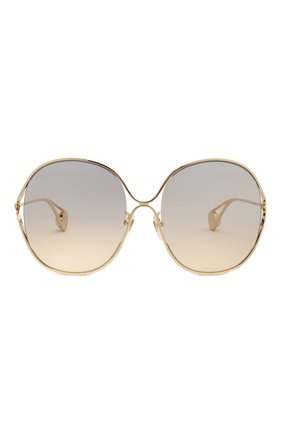 Женские солнцезащитные очки GUCCI золотого цвета по цене 36250 руб., арт. GG0362 003 | Фото 3 Женские солнцезащитные очки GUCCI золотого цвета, арт. GG0362 003 | Фото 3
