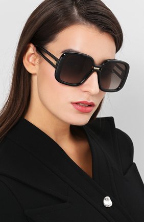 Женские солнцезащитные очки GIVENCHY черного цвета по цене 22700 руб., арт. 7106 807 | Фото 2 Женские солнцезащитные очки GIVENCHY черного цвета, арт. 7106 807 | Фото 2