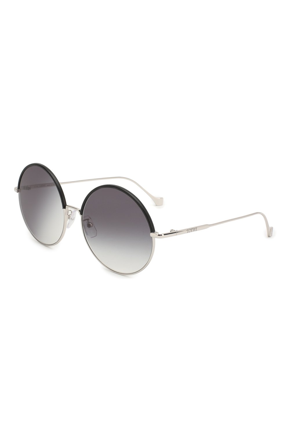 Женские солнцезащитные очки LOEWE серебряного цвета, арт. LW40008U 20B | Фото 1
