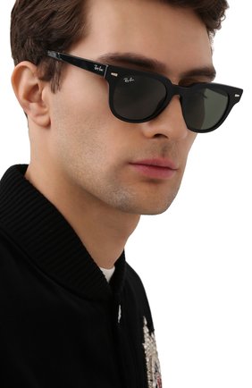 Женские солнцезащитные очки RAY-BAN черного цвета по цене 12100 руб., арт. 2168-901/31 | Фото 3 Женские солнцезащитные очки RAY-BAN черного цвета, арт. 2168-901/31 | Фото 3
