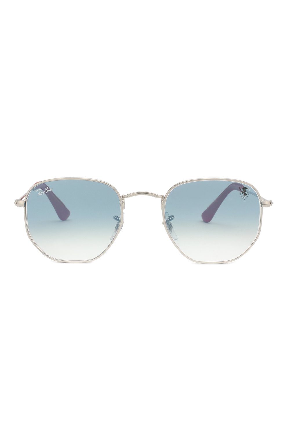 Мужские солнцезащитные очки RAY-BAN голубого цвета по цене 17300 руб., арт. 3548NM-F0073F | Фото 2 Мужские солнцезащитные очки RAY-BAN голубого цвета, арт. 3548NM-F0073F | Фото 2