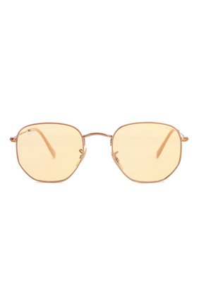 Женские солнцезащитные очки RAY-BAN желтого цвета по цене 12900 руб., арт. 3548N-91310Z | Фото 4 Женские солнцезащитные очки RAY-BAN желтого цвета, арт. 3548N-91310Z | Фото 4