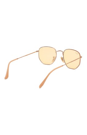 Женские солнцезащитные очки RAY-BAN желтого цвета по цене 12900 руб., арт. 3548N-91310Z | Фото 5 Женские солнцезащитные очки RAY-BAN желтого цвета, арт. 3548N-91310Z | Фото 5