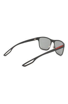 Мужские солнцезащитные очки prada linea rossa PRADA черного цвета по цене 17200 руб., арт. 56QS-TIG3C2 | Фото 3 Мужские солнцезащитные очки prada linea rossa PRADA черного цвета, арт. 56QS-TIG3C2 | Фото 3