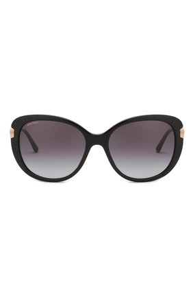 Женские солнцезащитные очки BVLGARI черного цвета по цене 21200 руб., арт. 8194B-501/8G | Фото 3 Женские солнцезащитные очки BVLGARI черного цвета, арт. 8194B-501/8G | Фото 3