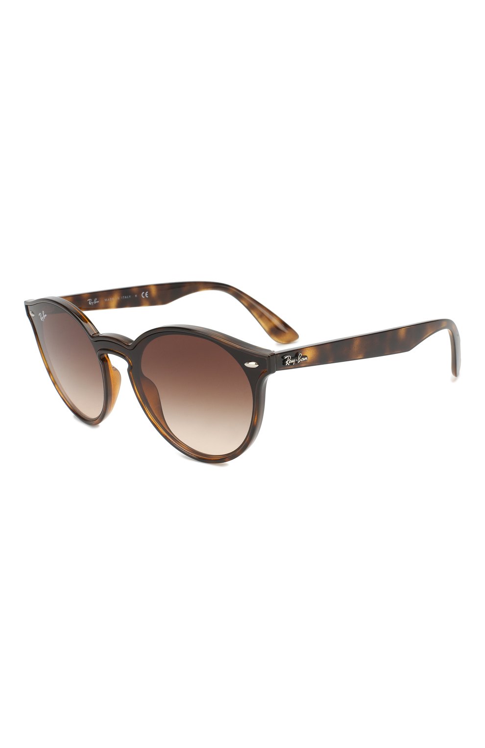 Женские солнцезащитные очки RAY-BAN коричневого цвета, арт. 4380N-710/13 | Фото 1