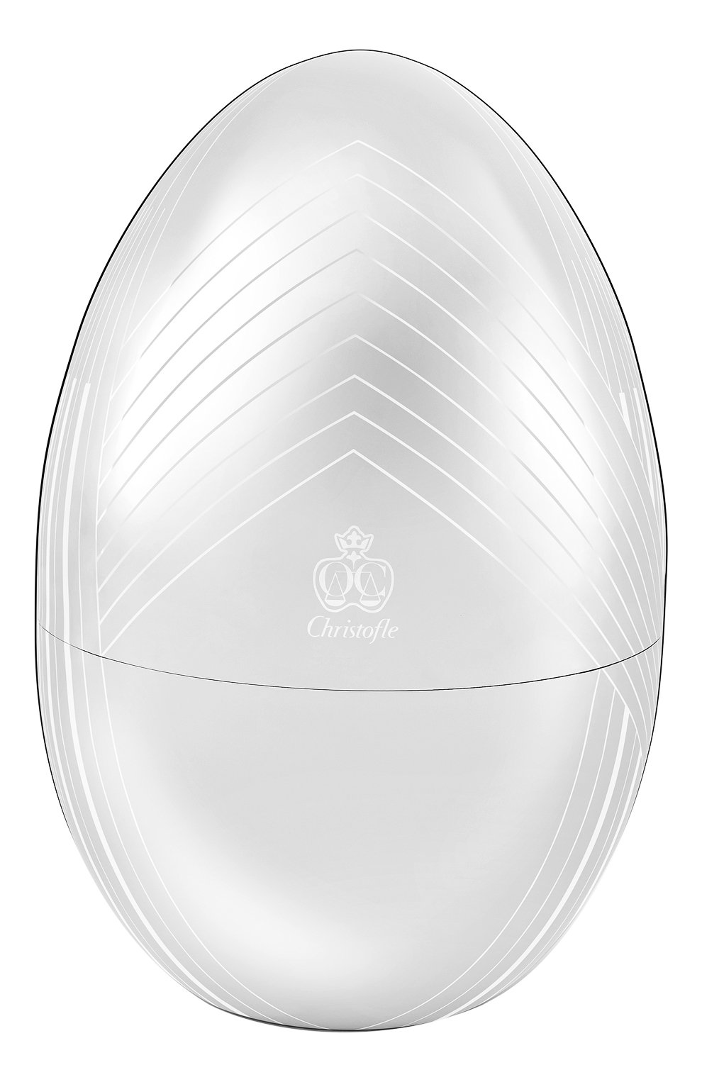 Мужского набор столовых приборов на 6 персон mood egg karl lagerfeld CHRISTOFLE серебряного цвета, арт. 00066299 | Фото 1