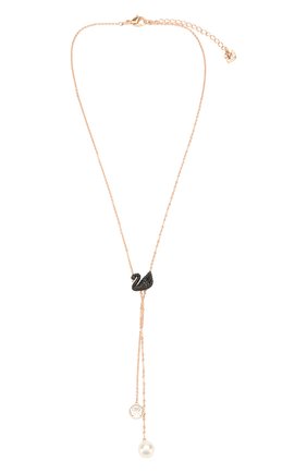 Женское ожерелье iconic swan double y SWAROVSKI золотого цвета по цене 8980 руб., арт. 5351806 | Фото 1 Женское ожерелье iconic swan double y SWAROVSKI золотого цвета, арт. 5351806 | Фото 1