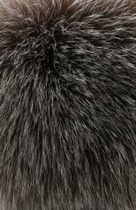 Женская шапка-ушанка из меха песца FURLAND серого цвета, арт. 0001103310010600131 | Фото 3 (Материал: Натуральный мех; Статус проверки: Проверена категория)