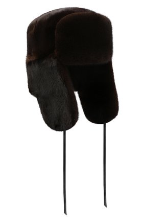 Мужская норковая шапка-ушанка FURLAND коричневого цвета по цене 63800 руб., арт. 0012200110034300146 | Фото 1 Мужская норковая шапка-ушанка FURLAND коричневого цвета, арт. 0012200110034300146 | Фото 1