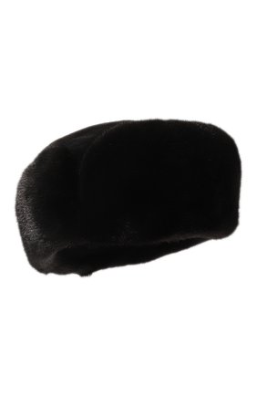 Мужская норковая шапка KUSSENKOVV черного цвета, арт. 411512802059 | Фото 1 (Материал: Натуральный мех; Статус проверки: Проверено, Проверена категория)