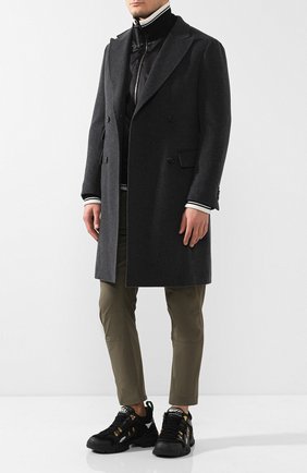 Мужские комбинированные кроссовки flashtrek GUCCI черного цвета по цене 65700 руб., арт. 543149/GGZ80 | Фото 2 Мужские комбинированные кроссовки flashtrek GUCCI черного цвета, арт. 543149/GGZ80 | Фото 2