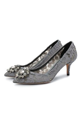 Женская текстильные туфли rainbow lace DOLCE & GABBANA темно-серого цвета по цене 57950 руб., арт. CD0066/AL198 | Фото 1 Женская текстильные туфли rainbow lace DOLCE & GABBANA темно-серого цвета, арт. CD0066/AL198 | Фото 1