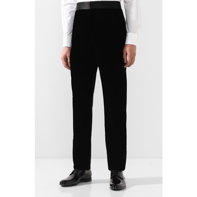 фото Брюки из вискозы прямого кроя giorgio armani
