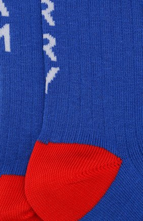 Детские хлопковые носки BURBERRY разноцветного цвета, арт. 8007282 | Фото 2 (Материал: Текстиль, Хлопок; Статус проверки: Проверено, Проверена категория; Кросс-КТ: Носки)
