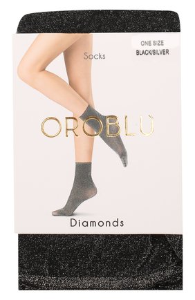 Женские капроновые носки OROBLU черного цвета по цене 1170 руб., арт. V0BC64677 | Фото 1 Женские капроновые носки OROBLU черного цвета, арт. V0BC64677 | Фото 1