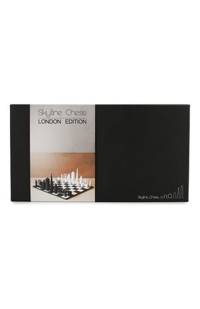 Настольная игра шахматы SKYLINE CHESS черно-белого цвета, арт. SKU-001 | Фото 1 (Статус проверки: Проверена категория)