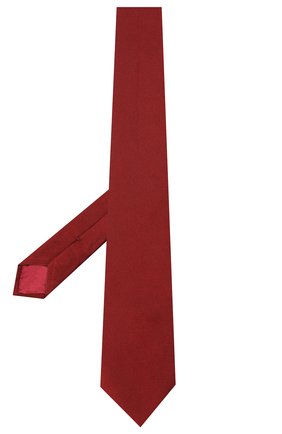 Мужской шелковый галстук BRIONI красного цвета, арт. 062I00/PZ418 | Фото 2 (Материал: Текстиль, Шелк; Принт: Без принта; Статус проверки: Проверена категория; Региональные ограничения белый список (Axapta Mercury): RU)