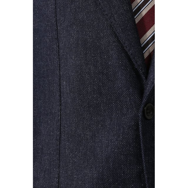 Однобортный пиджак из кашемира Loro Piana FAI2628 Фото 5