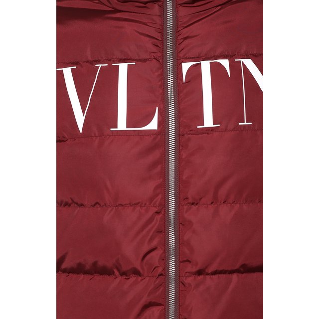 фото Пуховая куртка на молнии с капюшоном valentino