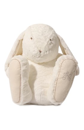 Детского плюшевая игрушка кролик TARTINE ET CHOCOLAT белого цвета, арт. T30730H | Фото 1 (Материал: Текстиль, Синтетический материал; Статус проверки: Проверена категория)