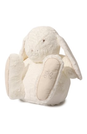 Детского плюшевая игрушка кролик TARTINE ET CHOCOLAT белого цвета, арт. T30730H | Фото 2 (Материал: Текстиль, Синтетический материал; Статус проверки: Проверена категория)
