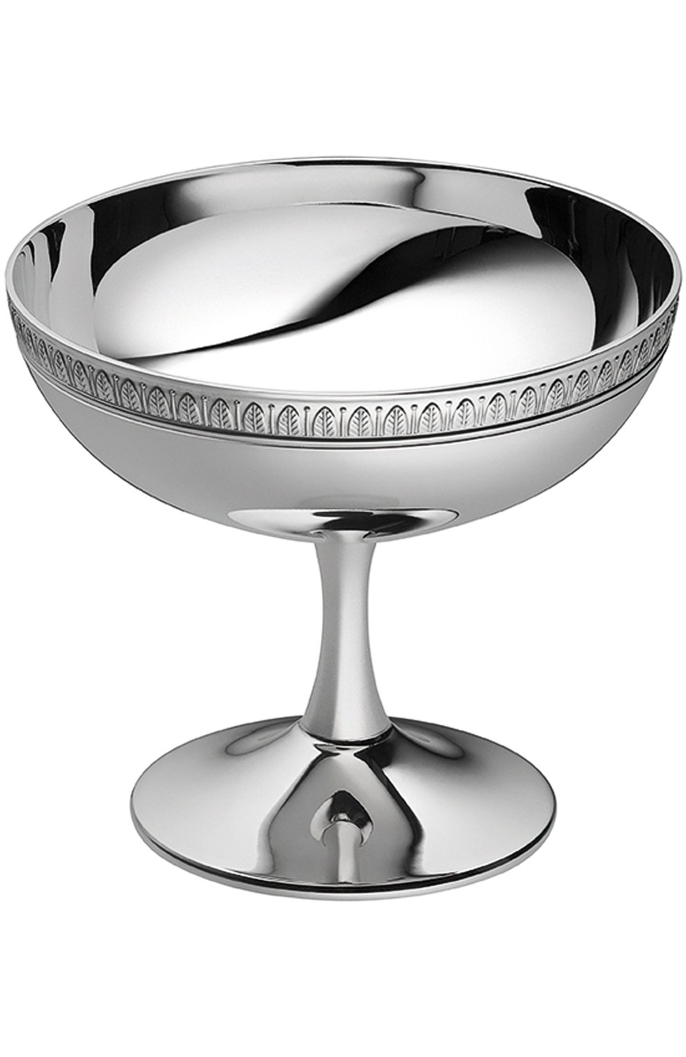 Креманка malmaison CHRISTOFLE серебряного цвета, арт. 04225555 | Фото 1 (Интерьер_коллекция: Malmaison (Silver Plated); Статус проверки: Проверена категория; Ограничения доставки: fragile-2)