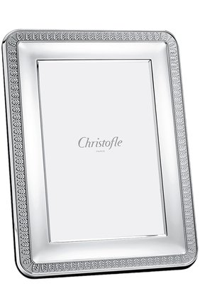 Рамка для фотографии malmaison CHRISTOFLE серебряного цвета, арт. 04256006 | Фото 1 (Статус проверки: Проверена категория; Ограничения доставки: fragile-2)