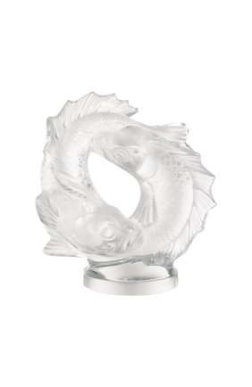 Мужского скульптура double fish LALIQUE прозрачного цвета по цене 386500 руб., арт. 1162200 | Фото 1 Мужского скульптура double fish LALIQUE прозрачного цвета, арт. 1162200 | Фото 1