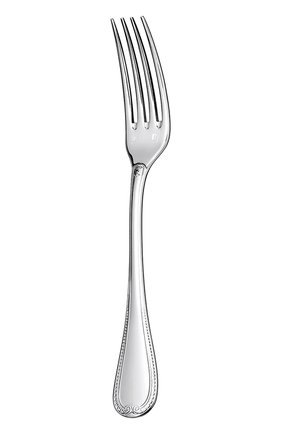 Вилка обеденная malmaison CHRISTOFLE серебряного цвета, арт. 00018003 | Фото 1 (Статус проверки: Проверена категория; Ограничения доставки: fragile-2)